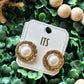 Pearl Plated Earrings