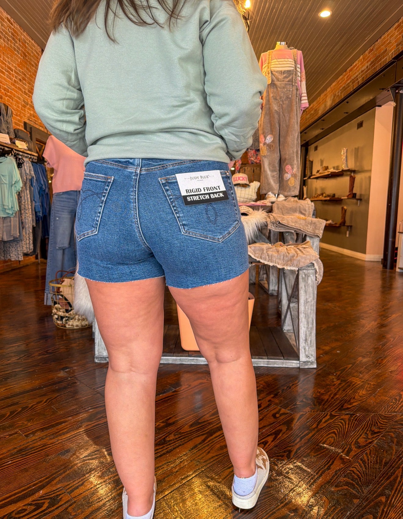 Ansley Judy Blue Jean Short