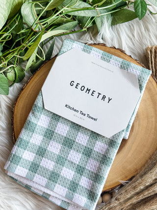 Geometry Tea Towel