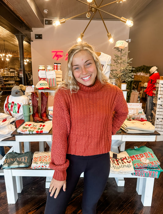 Cozy Crop Turtleneck