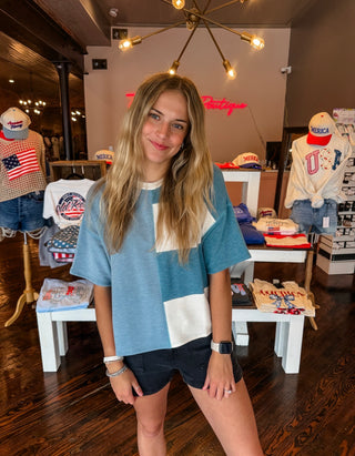 Coastal Colorblock Tee