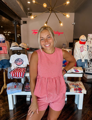 Freedom Gingham Shorts