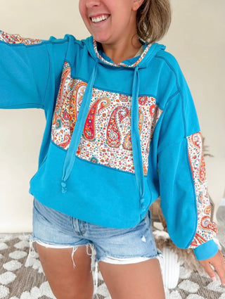 Turquoise Trails Hoodie