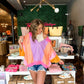Good Feelings Color Block Hoodie