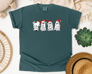 Christmas Ghost Graphic Tee/Crew