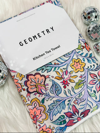 Geometry Tea Towel