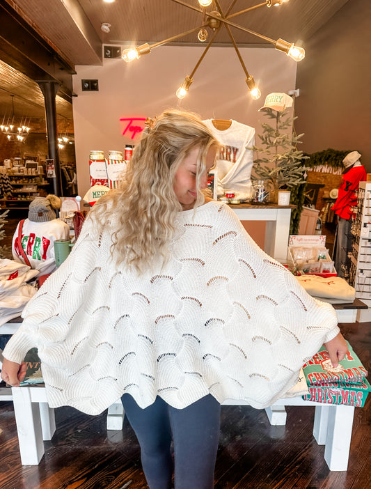 Winter Breeze Off-The-Shoulder Sweater