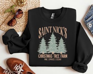 St. Nicks Christmas Farm Graphic Tee/Crew