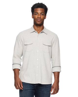 Flag & Anthem Fleece Button Down