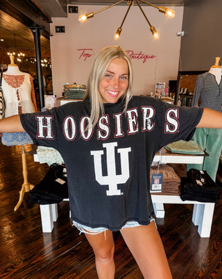 Indiana South Split OS Tee