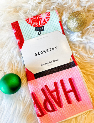 Geometry Tea Towel