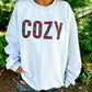 Cozy Plaid Embroidered Sweatshirt