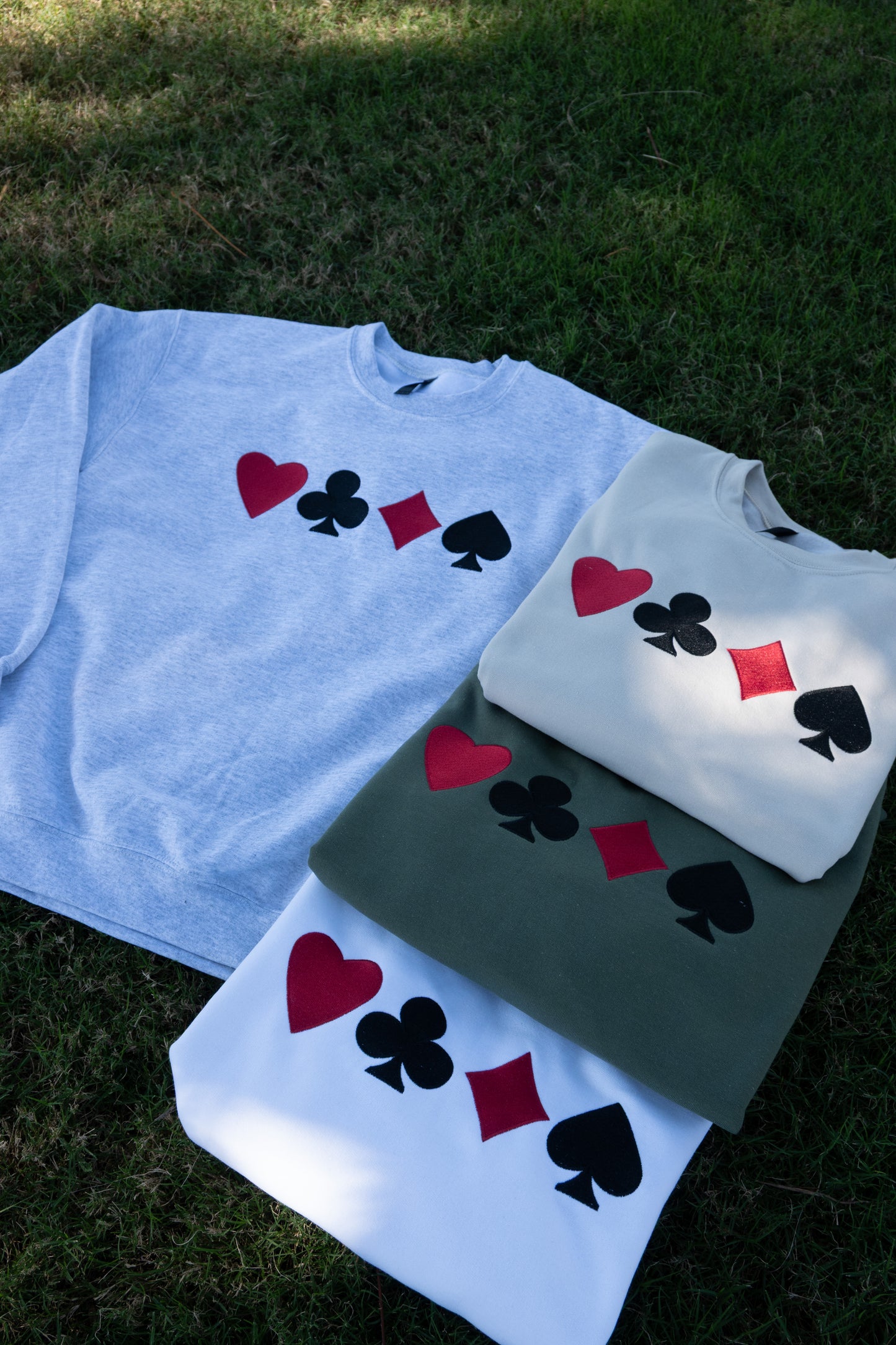 Lucky Draw Embroidered Sweatshirt