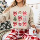 Christmas Coquette Graphic Tee/Crew