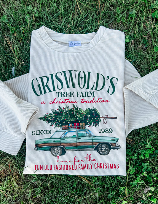 Corded Griswold’s Christmas Crewneck