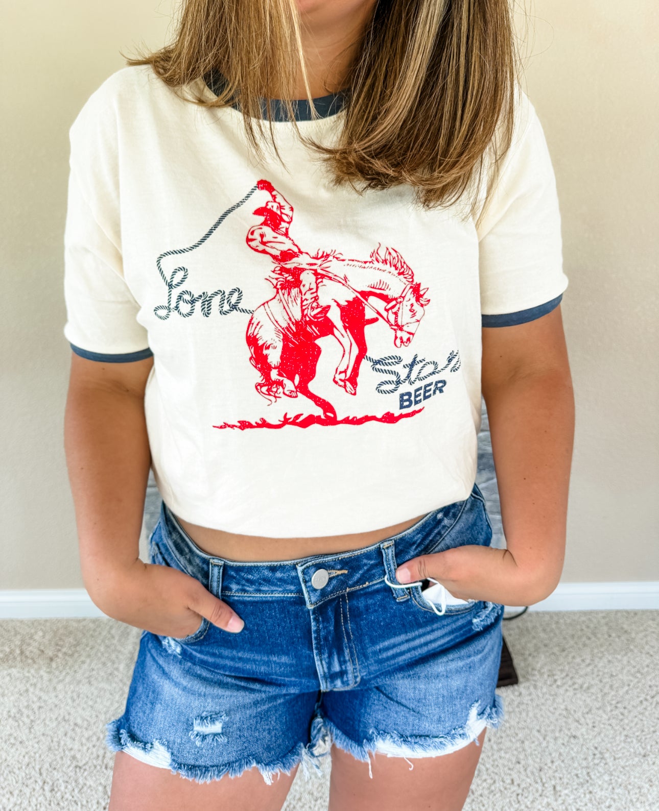 Lone Star American Needle Tee