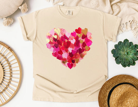 Watercolor Heart Graphic Tee/Sweatshirt