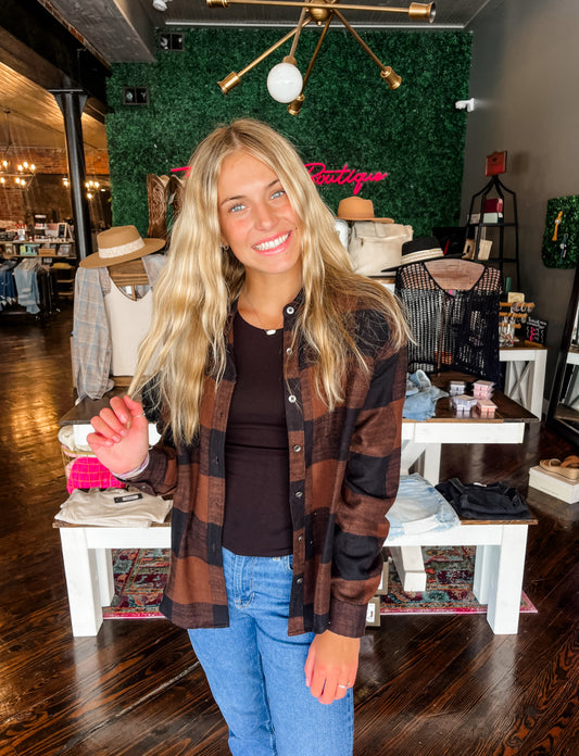 Autumn Truffle Flannel