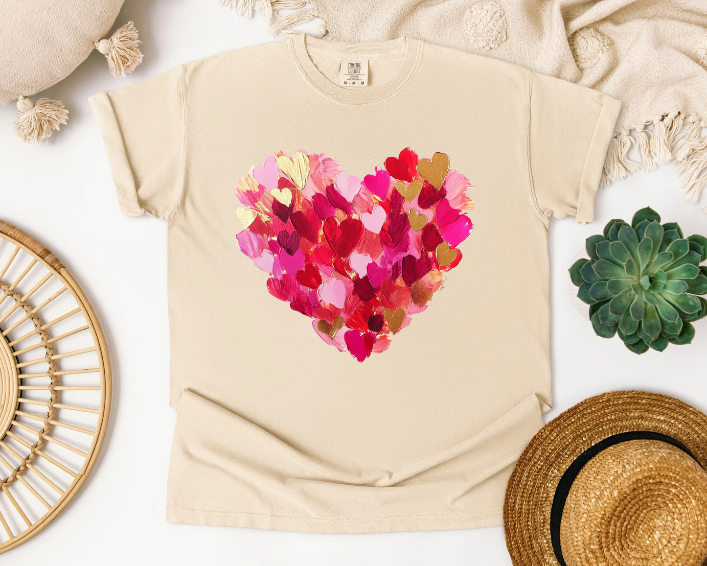 Watercolor Heart Graphic Tee/Sweatshirt