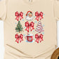 Christmas Coquette Graphic Tee/Crew