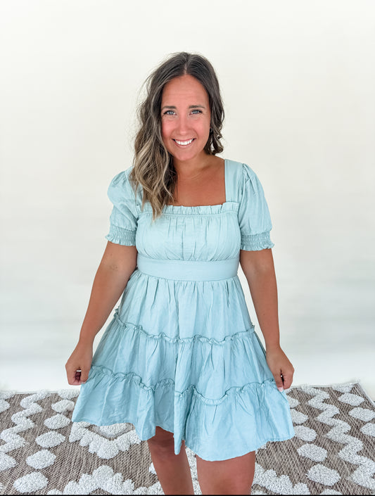 Blooming Sage Dress
