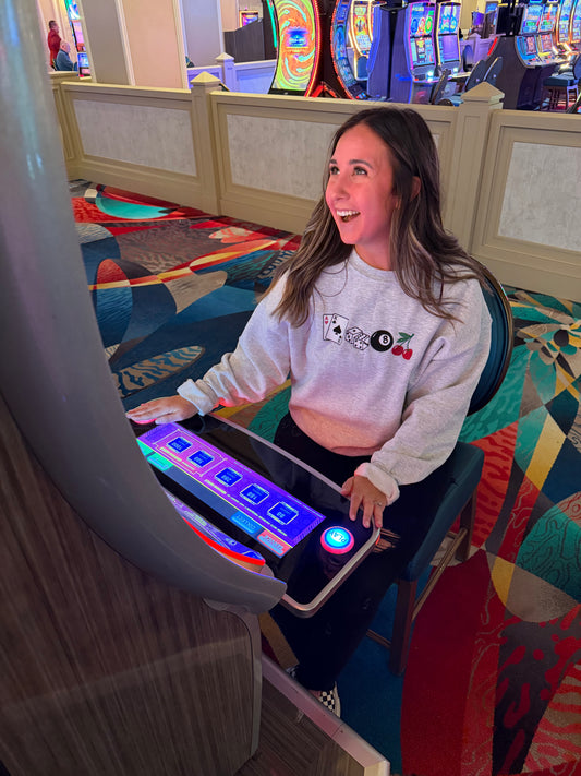 The Gambler Embroidered Sweatshirt