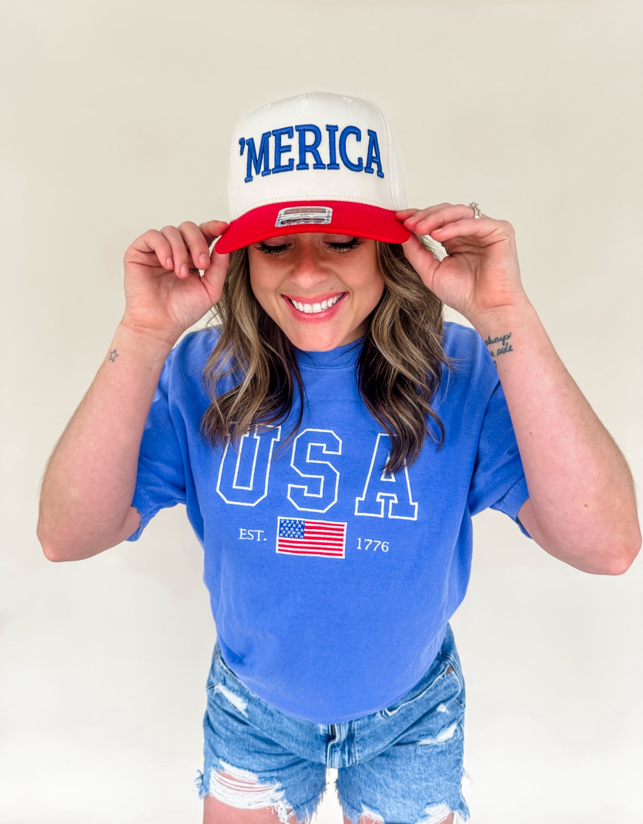Merica Embroidered Hat