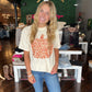 Pumpkin Floral Tee