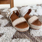Sail Wedge Sandal