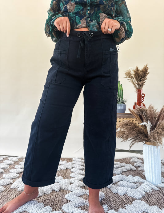 Cora Barrel Cargo Pants