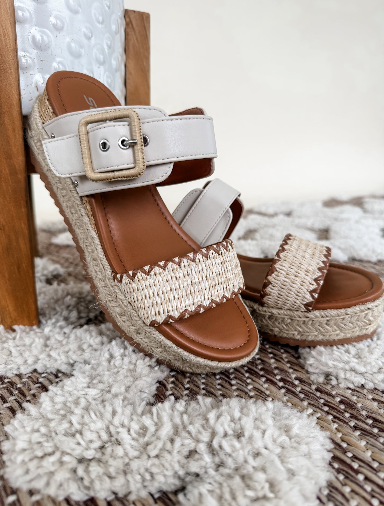 Sail Wedge Sandal