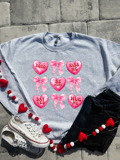 Candy Heart Graphic Tee/Sweatshirt