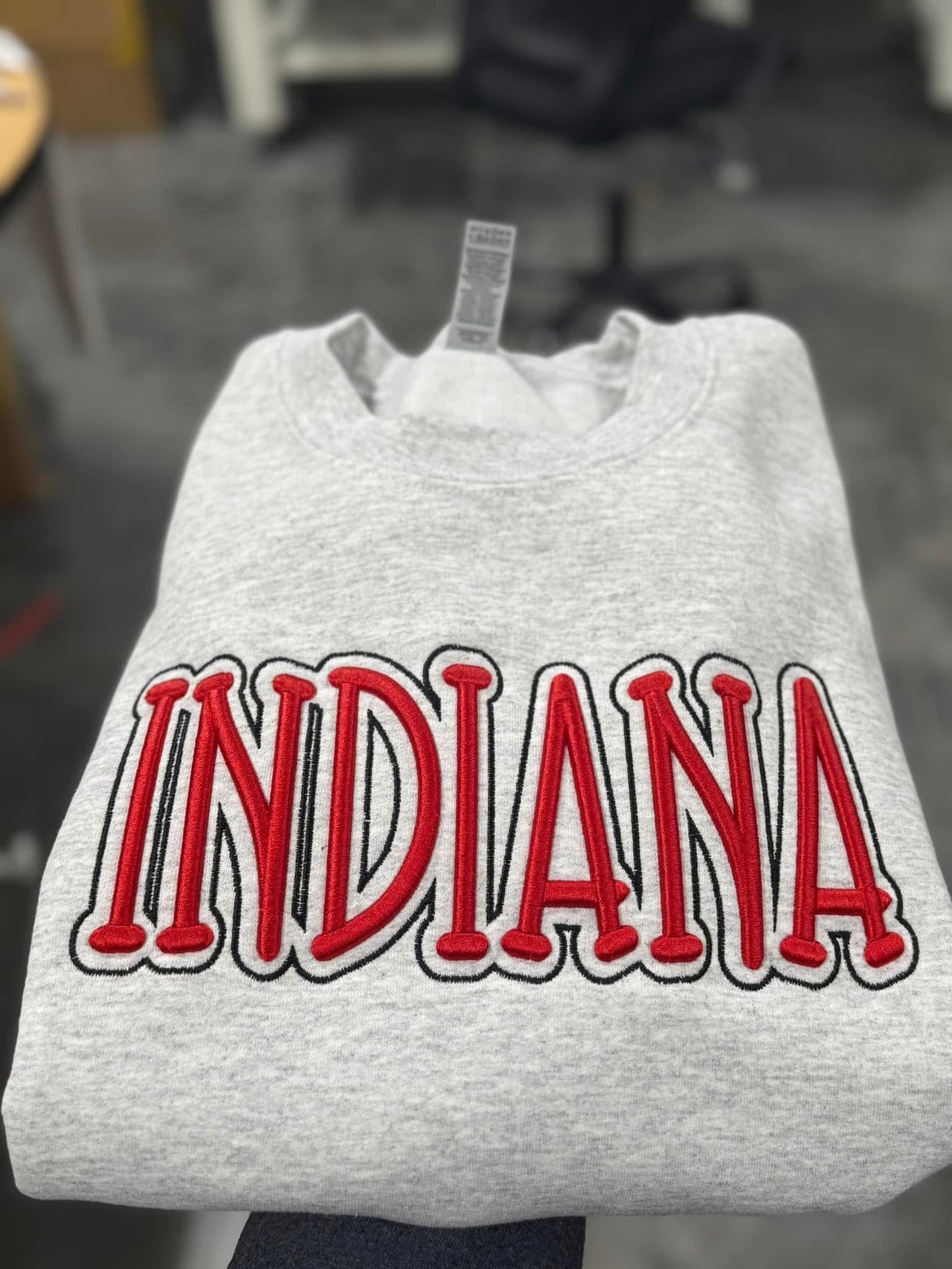 Indiana 3D Embroidery Sweatshirt