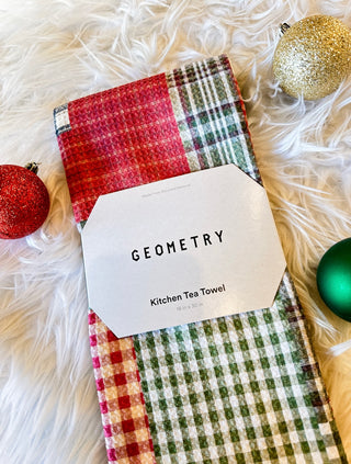 Geometry Tea Towel