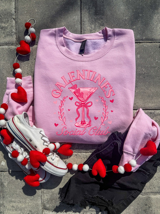 Galentines Social Club Graphic Tee/Sweatshirt