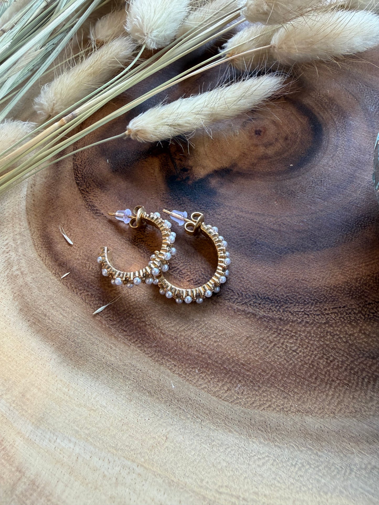 Pure Sparkle Hoops