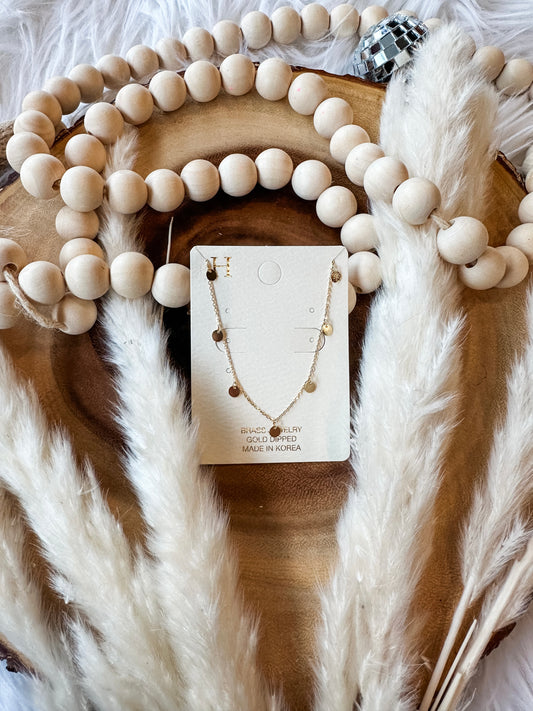 Mini Disc Necklace
