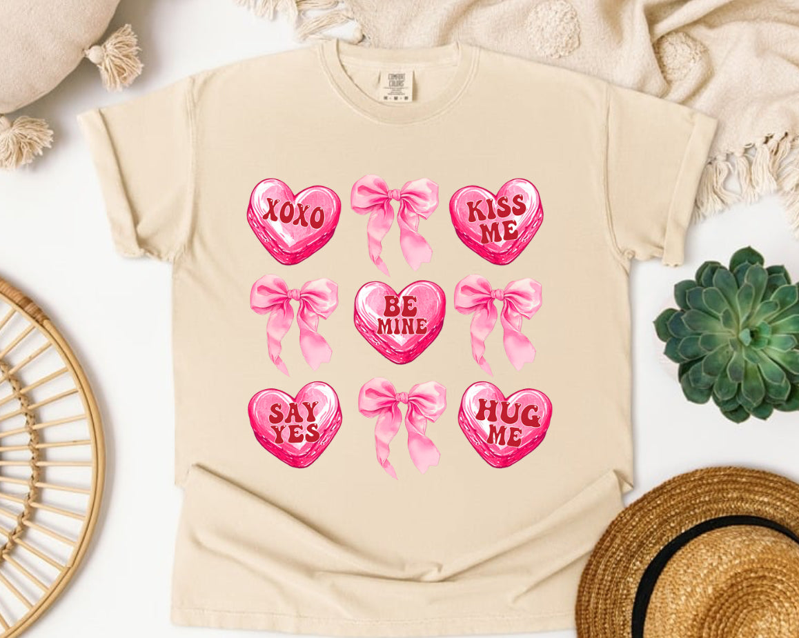 Candy Heart Graphic Tee/Sweatshirt