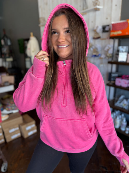 Day Trip 1/4 Zip Hoodie