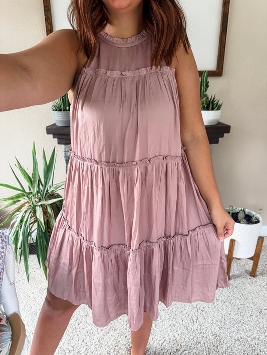 Date Night Halter Dress