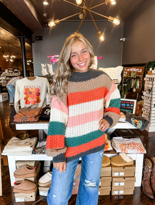 Mable Striped Sweater
