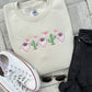 Galentines Ghost Embroidered Sweatshirt