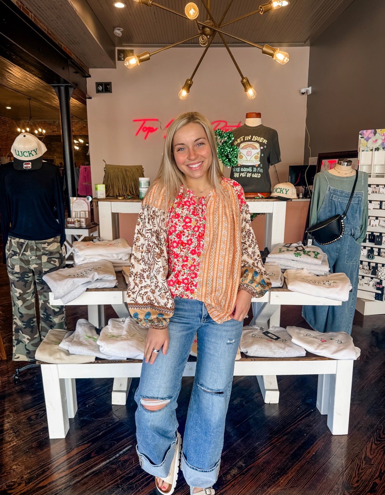 Wildflower Layers Top