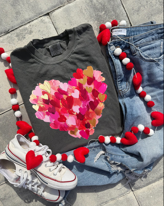 Watercolor Heart Graphic Tee/Sweatshirt