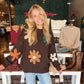 Espresso Meadow Sweater