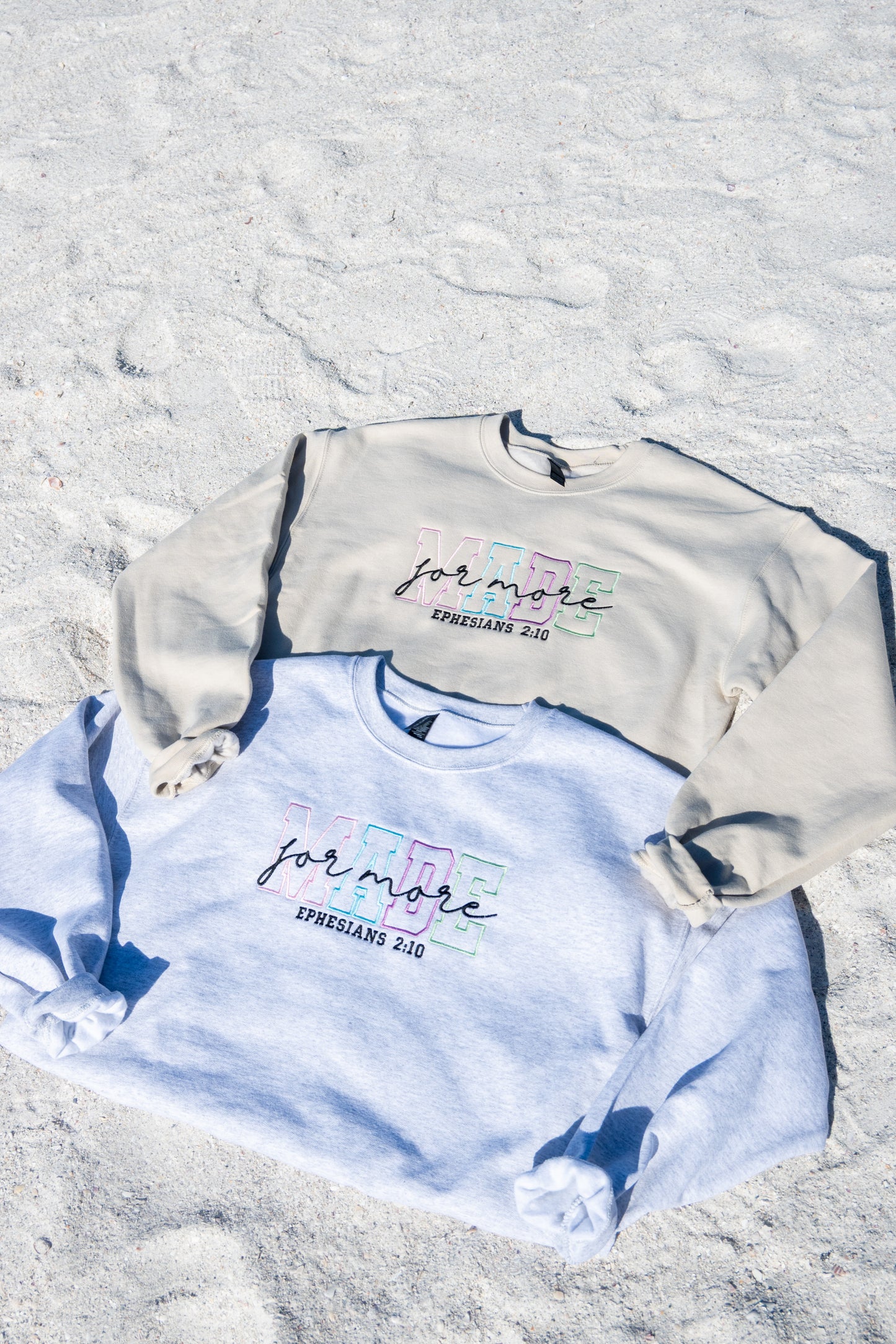 Made For More Embroidered Sweatshirt