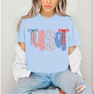 USA Preppy Graphic Tee