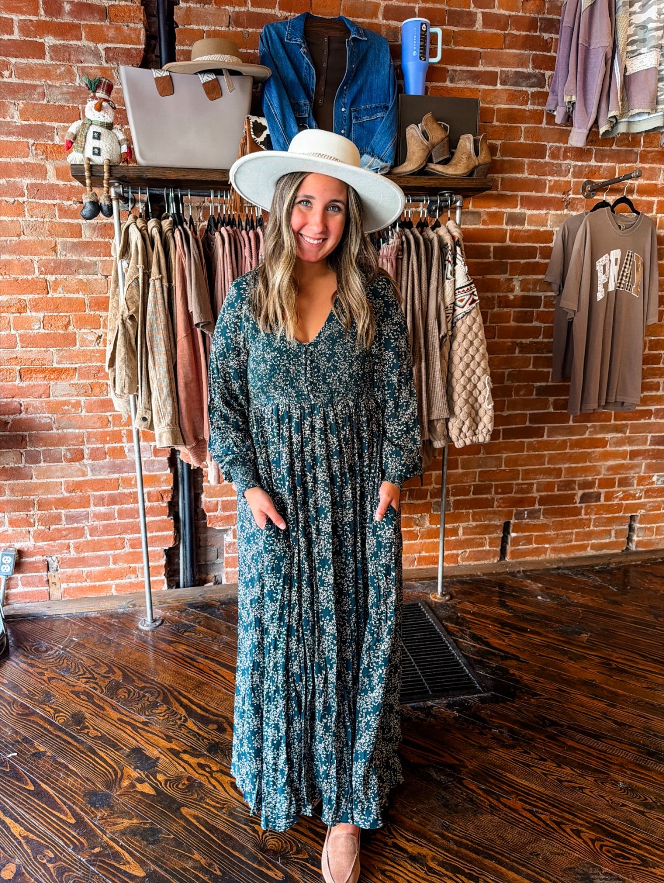 Hunter Enchanted Forest Maxi Dress