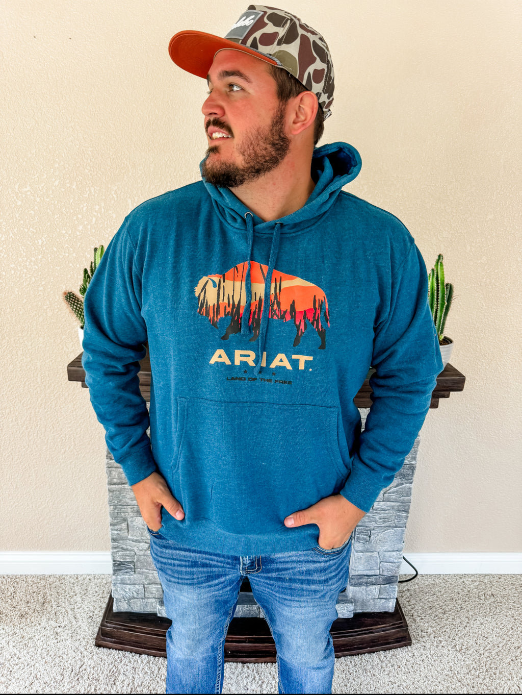 Men’s Ariat Bison Hoodie