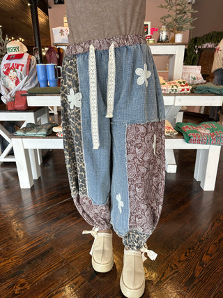 Leo Patchwork Pants